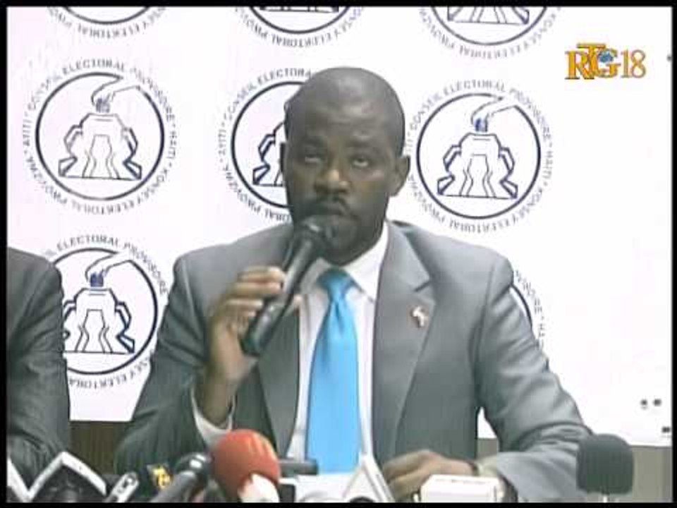 Haïti / Election.- Publication résultats élections.