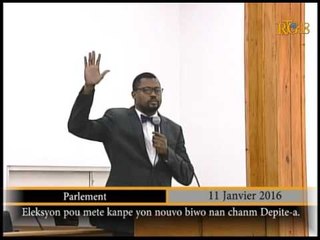 Le député d'Ennery, Cholzer CHANCY est élu président de la chambre basse.