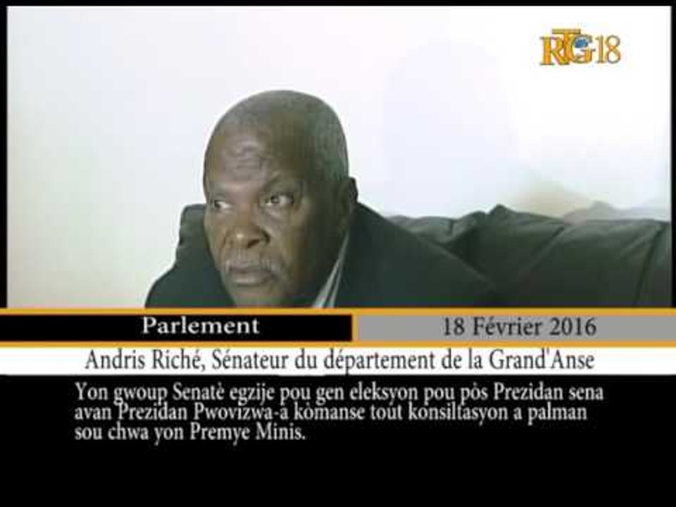 Plusieurs Sénateurs plaident en faveur de l'élection pour le poste président au niveau du Sénat.