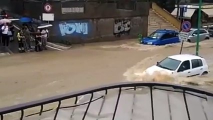 Tempestade de granizo em Pescara - Itália 10-07-2019