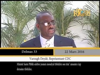 Journée mondiale tuberculos, mardi 22 mars 2016.