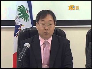 Signature d'un accord entre le Gouvernemt Japonais, l'UNICEF et l'État haïtien