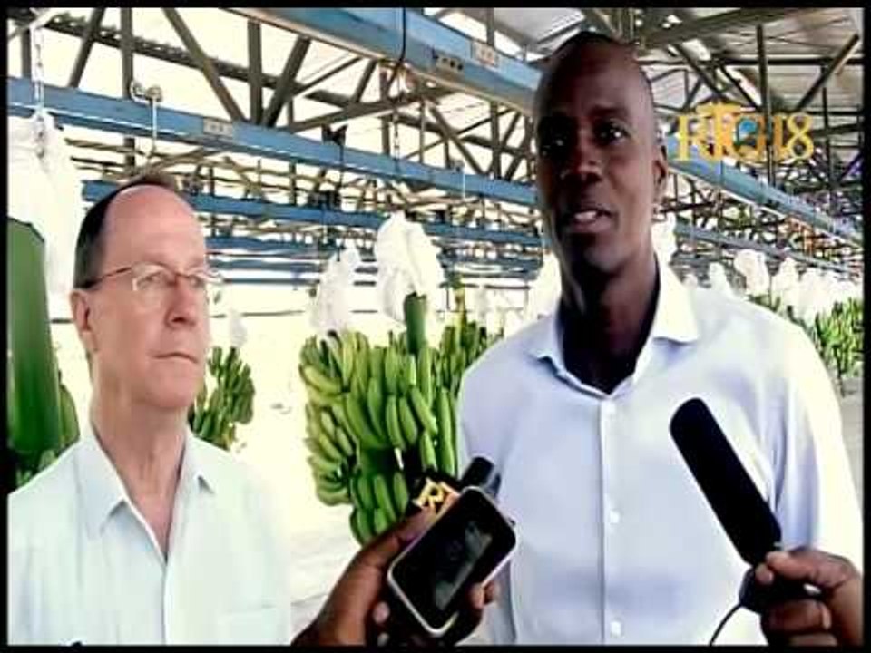 Agritrans S.A / Visite de l' Ambassadeur d' Allemagne en Haïti, Klaus Peter Schick