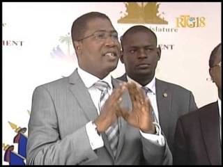 Haïti / Parlement.- Jean Danton Leger, le Commissaire du Gouvernement