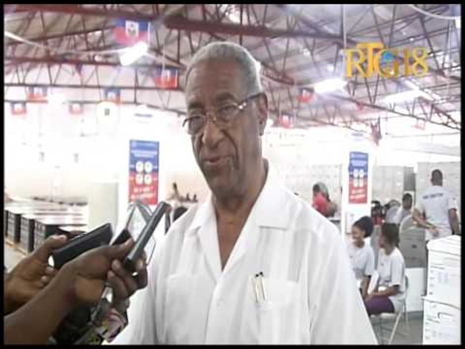 La Commission de vérification poursuite des opérations  au Centre de tabulation des votes.