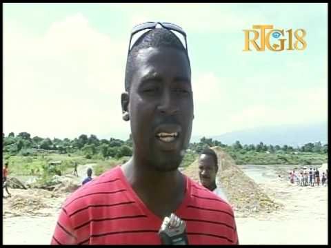 Haïti .- Pont route 9 Cité Soleil