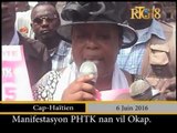 PHTK / Manif 6 juin Cap-Haïtien