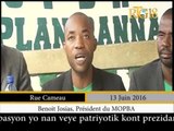 Haïti / Conférence de presse Repons Peyizan, MOPBA, MOPA-N, 13 Juin 2016