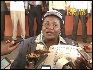Margareth Fortuné nouvelle DG de la Loterie Nationale d'Haïti en visite