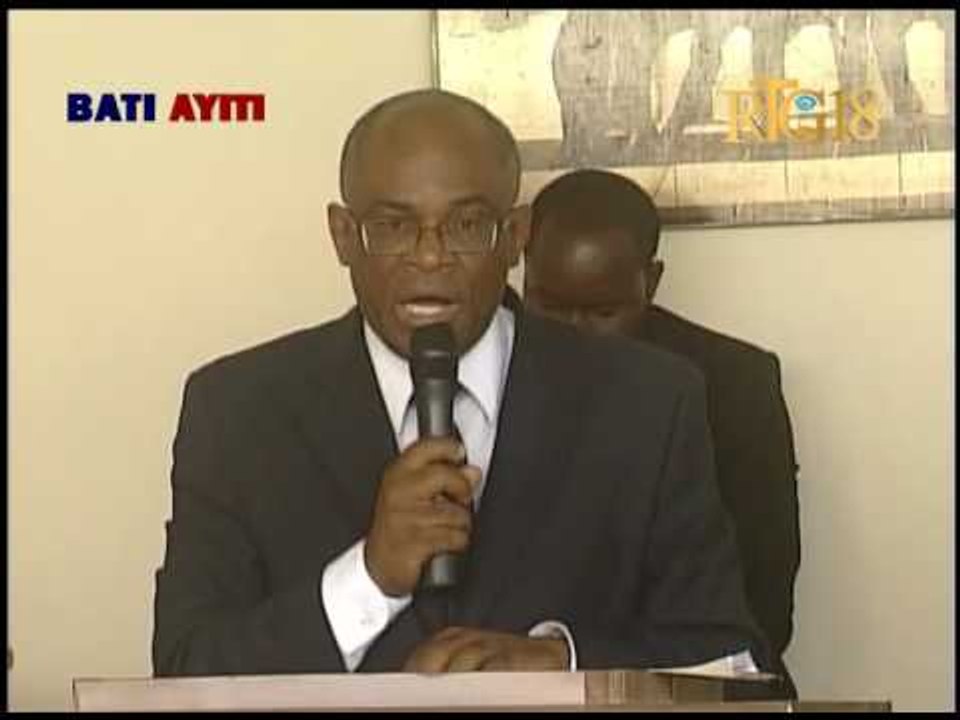 Bâtonnier de l'ordre des avocats de Port-au-Prince / Conférence scientifique, Émission Bati Ayiti.