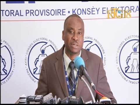 Haïti.-Le CEP présente ce mardi 12 juillet 2016, l'état d'avancement du processus électoral.