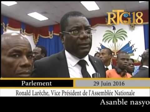 Parlement haïtien.- L' avortement de la séance en assemblée nationale du mardi 28 juin .