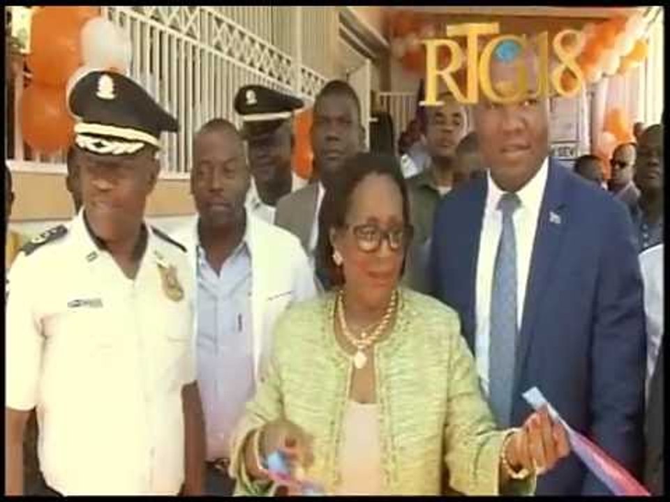 Haïti.- Inauguration d'un nouveau bureau  de l'OAVCT à Delmas 2.