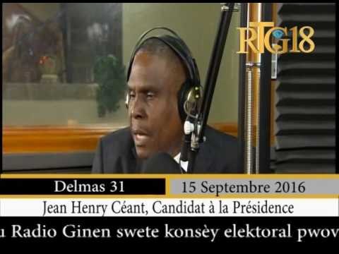 Jean-Henry Céant, le candidat à la présidence participe à l'émission Dil Janl Ye sur la RTG