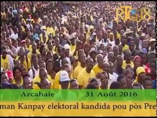 Jude Celestin / Lancement campagne Arcahaie, 31 Août 2016