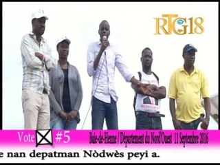 Jovenel Moise / Campagne Baie-de-Henne, 11 septembre 2016