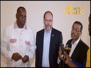 Une délégation de la Caricom a visité Haïti, après le passage de l'ouragan Matthew.