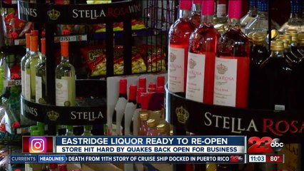 Eastridge Liquor store in Ridgecrest ready to re-open