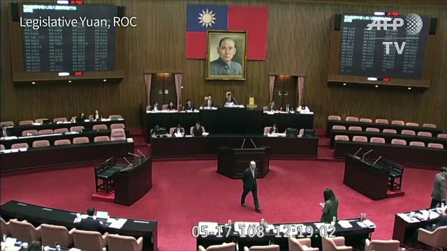 Taiwan's parliament approves same-sex marriages in first for Asia