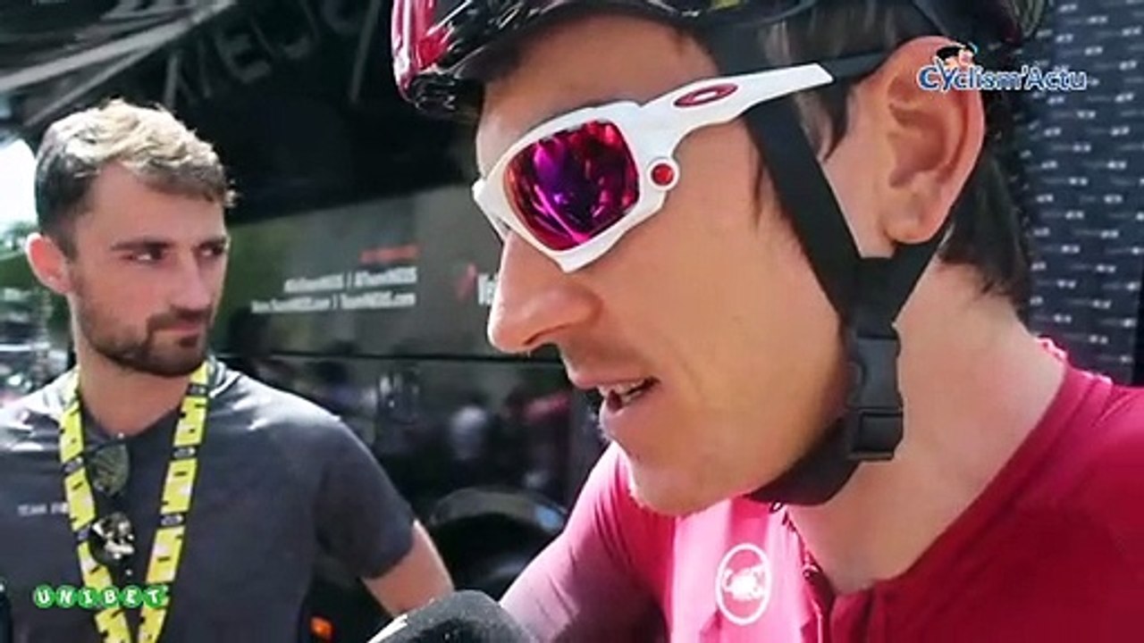 Tour de France 2019 - Geraint Thomas : "I lost 5 seconds, it's not dramatic, it does not worry me