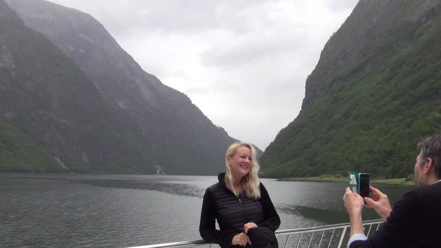Naraeroyfjord & Aurlandsfjorden Fjords , Cruise to Flam, from Gudvangen, Norway 2, 24 Jun 2019