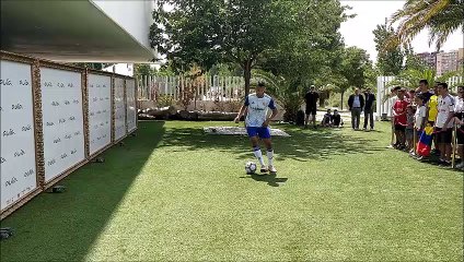 Presentación de Luis Suárez con el Real Zaragoza