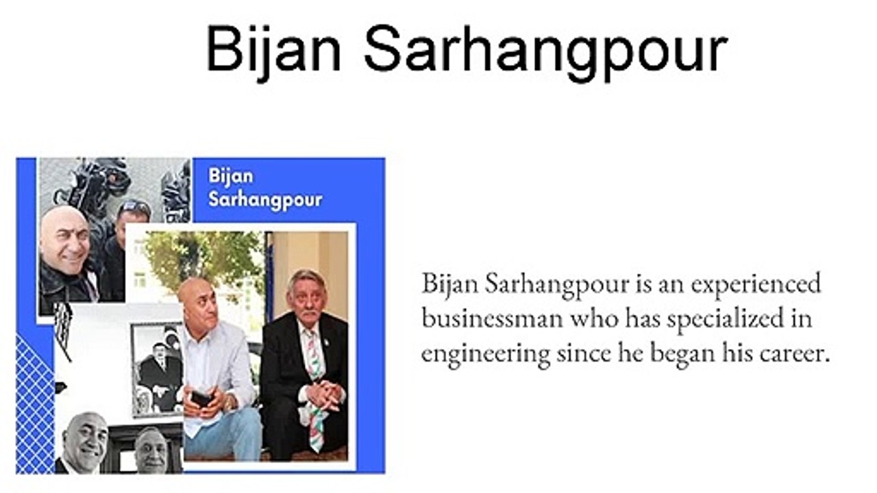 Bijan Sarhangpour:  About Mechanical Engineering