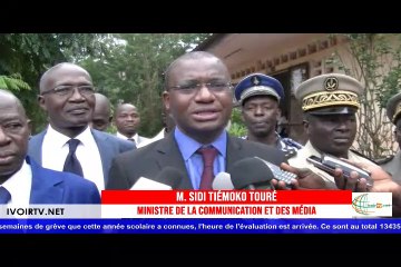 BAC 2019 à Bouaké: Lancement officiel par le Ministre Sidi Touré