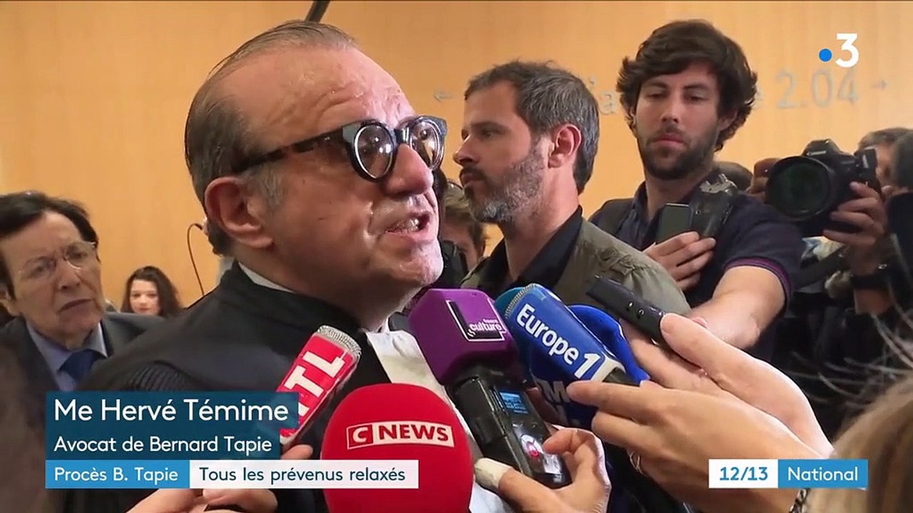 Affaire de l'arbitrage du Crédit lyonnais : tous les prévenus relaxés