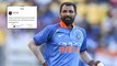ICC Cricket World Cup 2019 : IND V NZ : Mohammed Shami At It Again, Sends Message To Unknown Lady