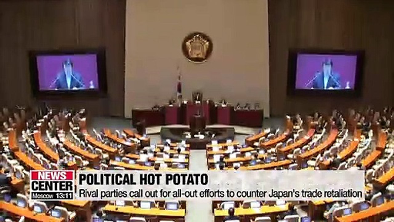 Rival parties clash over Japan's trade retaliation, N. Korean fishing boat incident