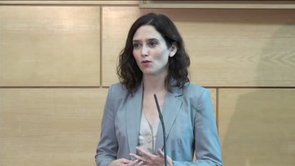 Díaz Ayuso da por fracasada su investidura e insta a Cs y a VOX a acercar posturas