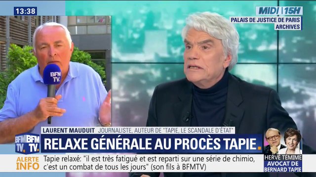 Pour Laurent Mauduit, auteur de Tapie, le scandale d'État , la relaxe de Bernard Tapie est un jugement totalement incohérent
