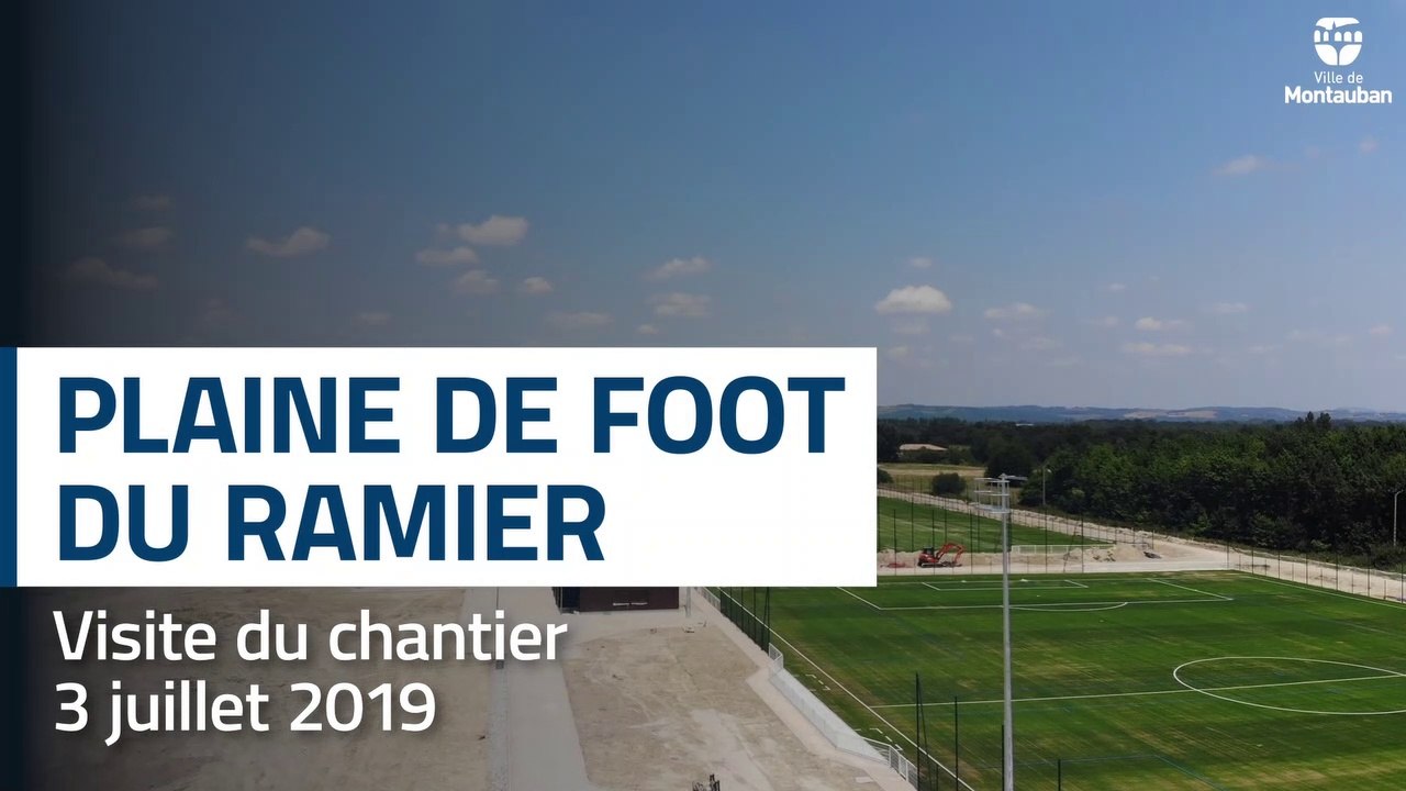 Visite de la plaine de jeux du Ramier