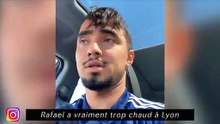 Rafael a vraiment trop chaud à Lyon - Kevin Trapp transpire pour ses abdos