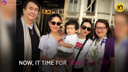 Fam Jam! Kareena Kapoor and Karisma Kapoor pose with parents in London
