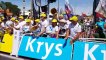 Tour de France :  l'heure est au rafraîchissement à Nancy, sur la ligne d'arrivée boulevard d'Austrasie