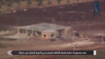 بالفيديو.. صاروخ موجه يفتك بعناصر لميليشيا أسد غربي حماة