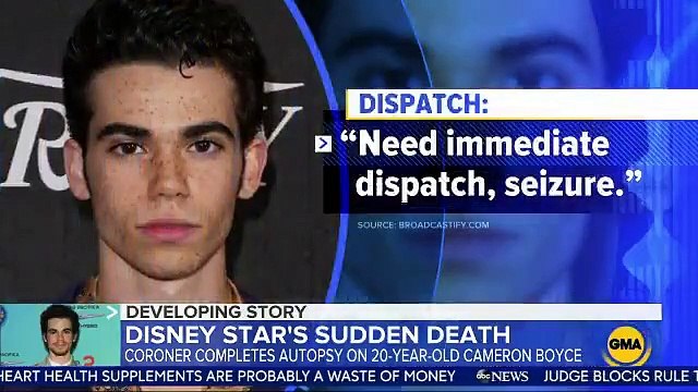 La disparition tragique à 20 ans de l'acteur de Disney, Cameron Boyce : On connait désormais les raisons de son décès