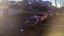 Colisão entre veículos no Alto Alegre é flagrada por câmeras de segurança