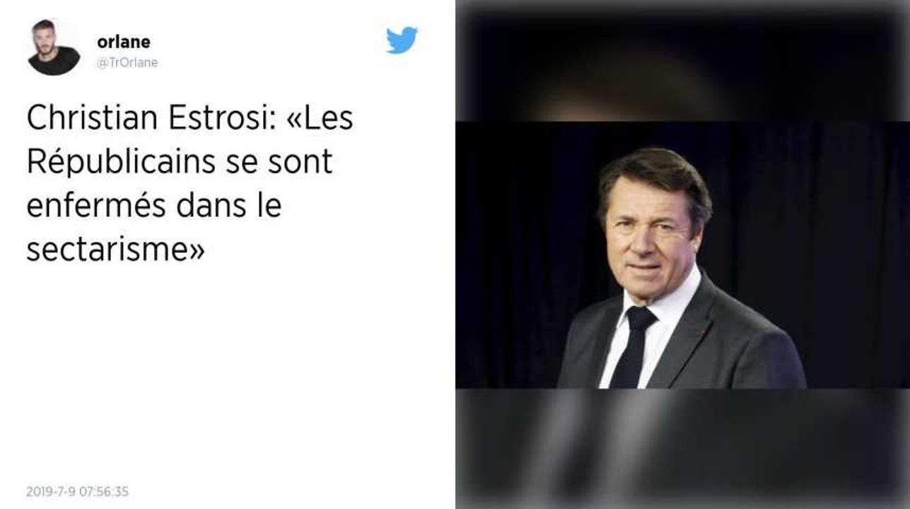 Municipales : Christian Estrosi menace de quitter Les Républicains