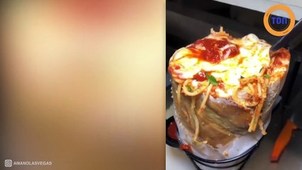 Ce restaurant a une spécialité plutôt insolite : le sandwich aux pâtes