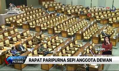 Lagi-lagi, Rapat Paripurna DPR Sepi Anggota Dewan