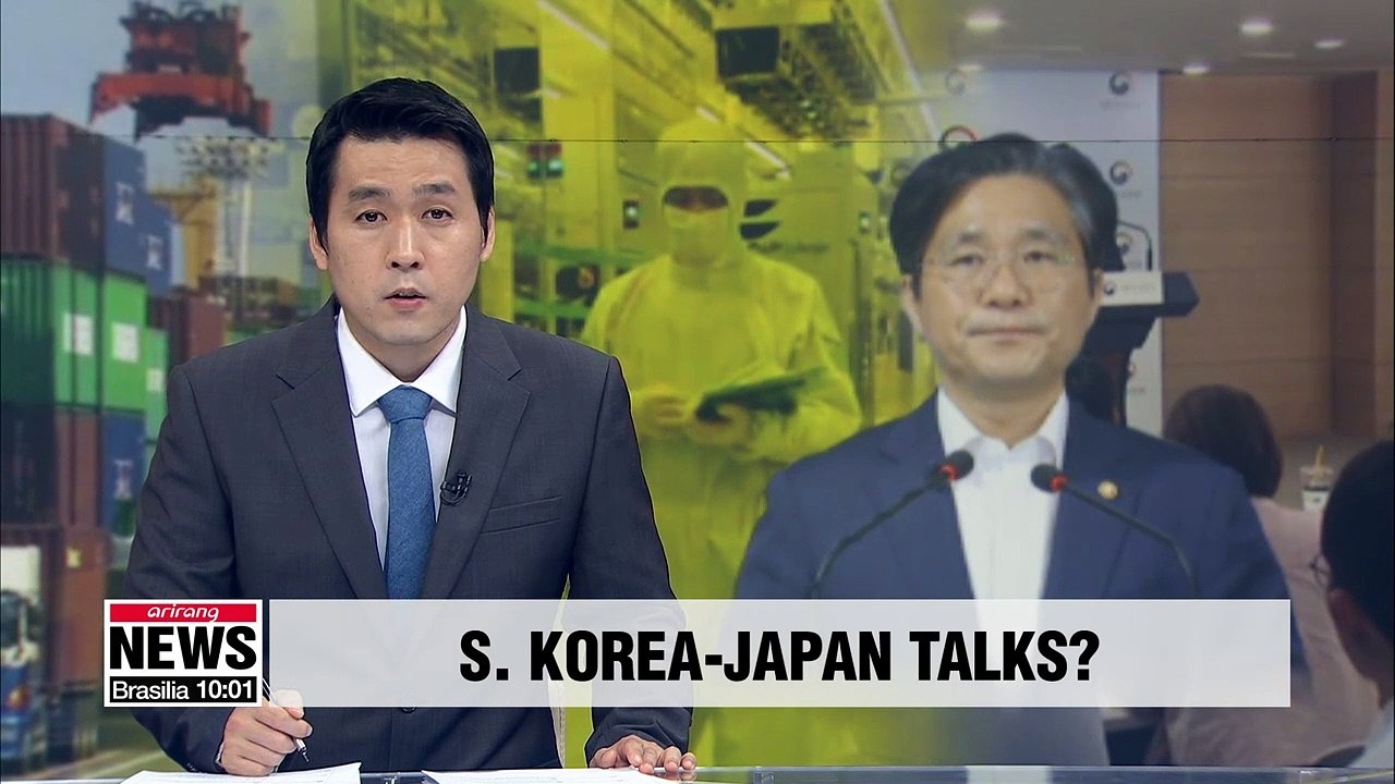 Trade minister says Seoul and Tokyo will hold talks over Japan's export restrictions