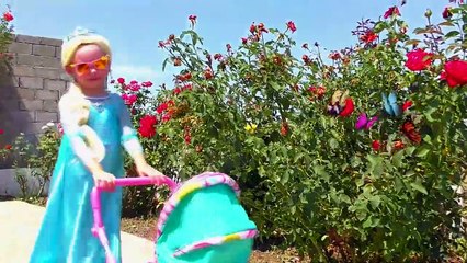 Alice as a Princess Sofia The First  play with baby dolls