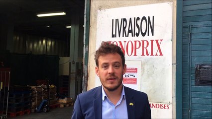 DNA - Jean-Baptiste Gernet explique l'expérimentation de livraison Monoprix en centre-ville à Strasbourg