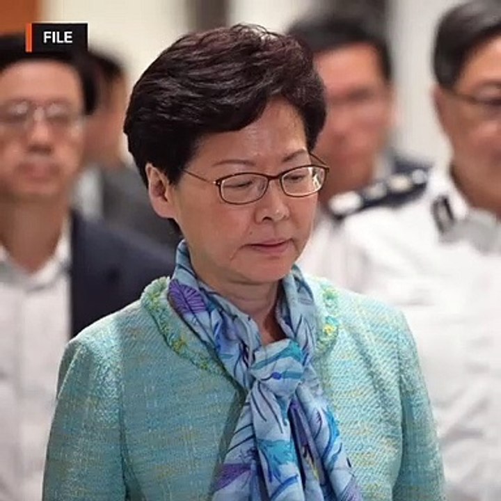 Hong Kong leader Carrie Lam says China extradition bill 'dead'