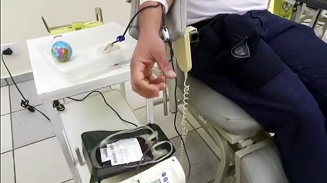 Alunos da Guarda Municipal fazem doação de sangue