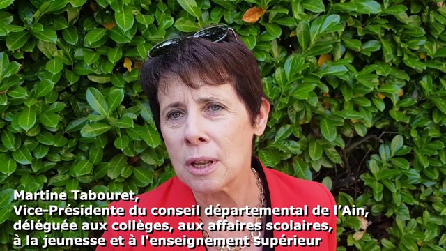 Martine Tabouret, vice-présidente du conseil départemental