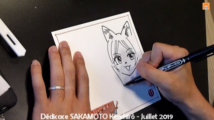 Dédicace SAKAMOTO Kenshirô - Auteur Fairy Tail -  La Grande Aventure d'Happy